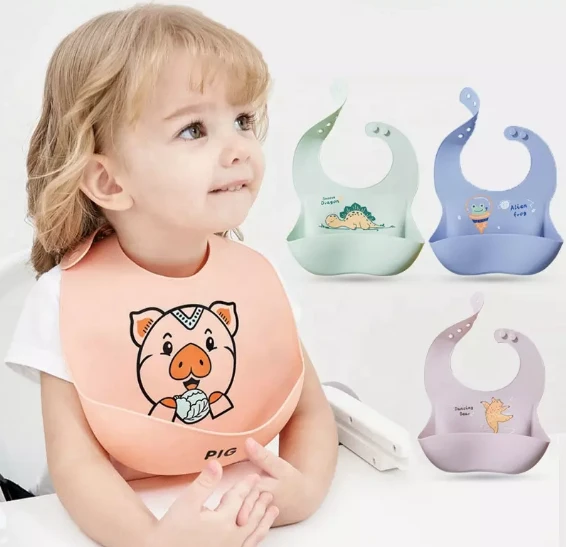 Silicone Baby Bibs Silicone Baby Bibs