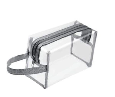 トラベルトランスペアレントプロモーションPVCバッグ