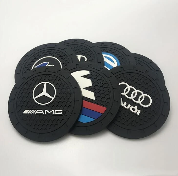 ブランドカーPVCラバーコースター滑り止めマット