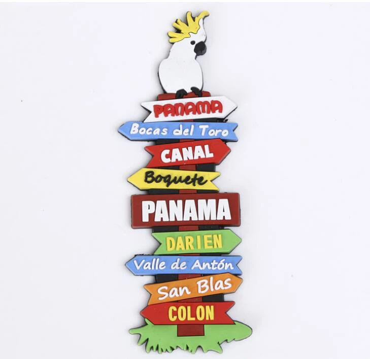 Pvc Rubber Fridge Magnet With Magnet On Back Side For Decoration