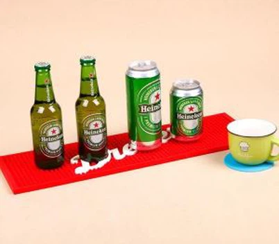 アンチスリップPvcバーマット/ソフトビールバーカウンターマット