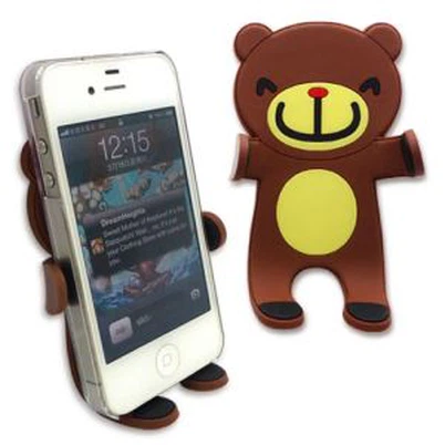 車のためのカスタム漫画の柔軟なPVC電話ホルダー