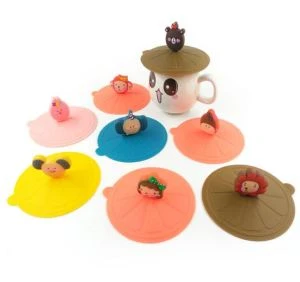 かわいい防塵シリコンカップカバーコーヒーマグ