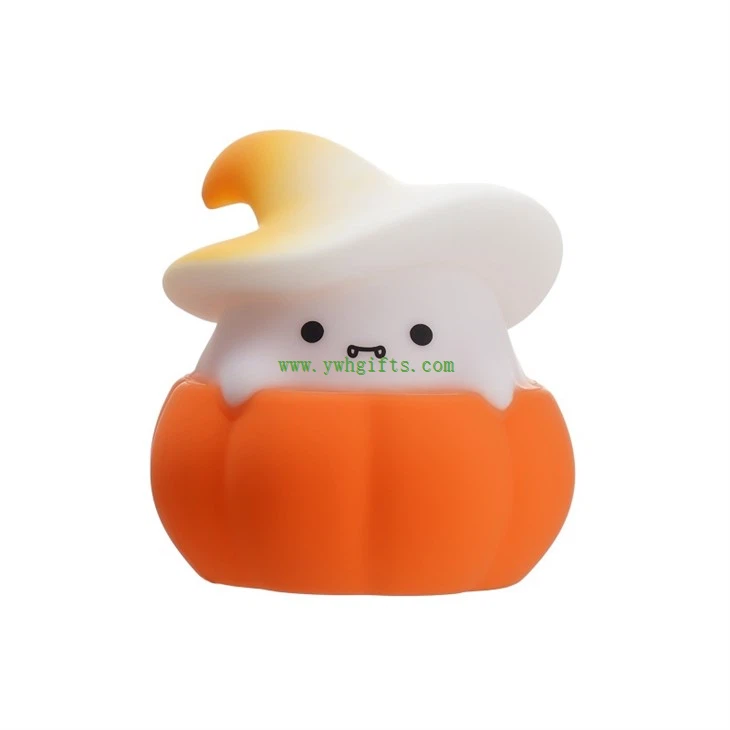 Changing Halloween Touch Night Light Silicone Table Lamp